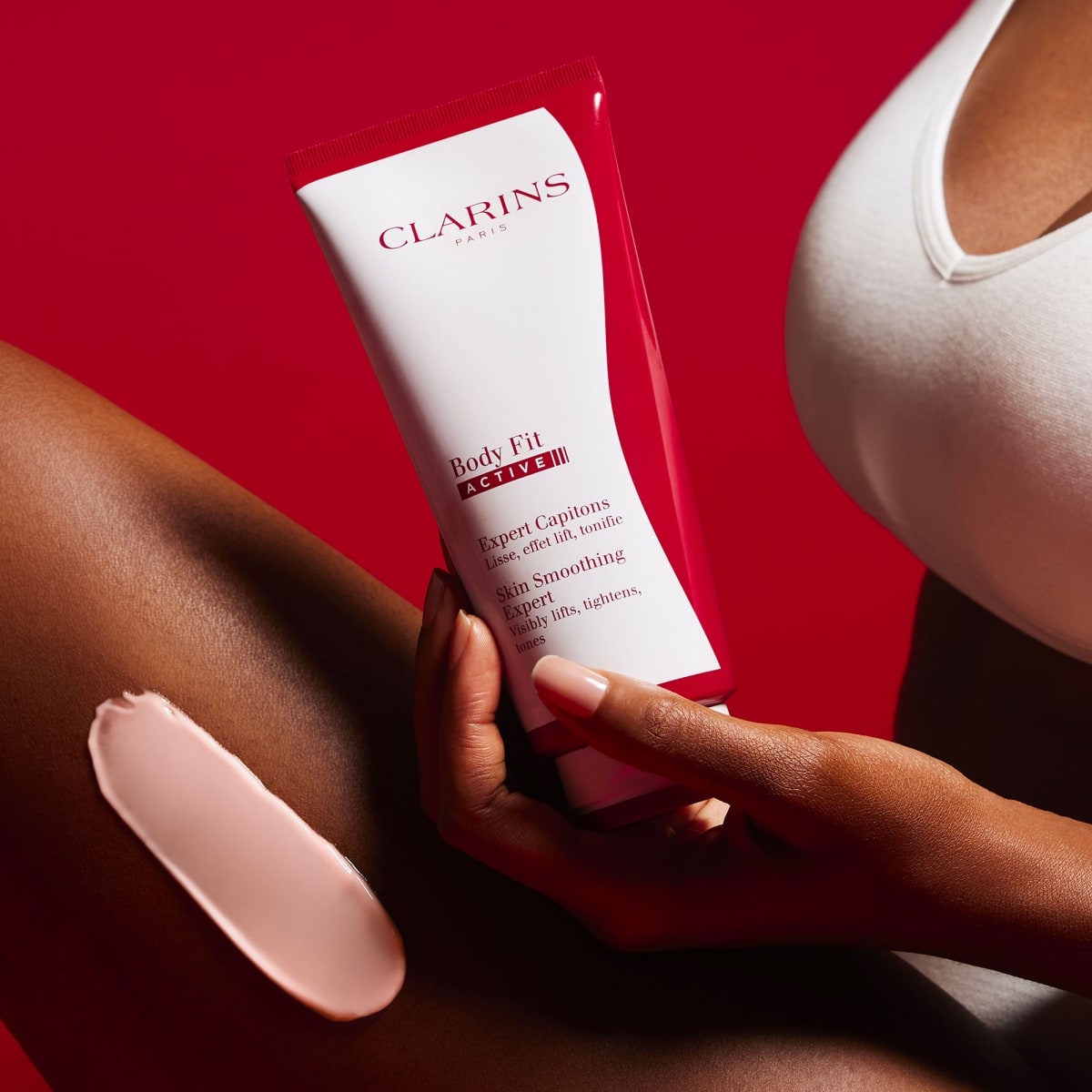 Body Fit Active de CLARINS - Expert Capitons, Lisse, Effet Lift