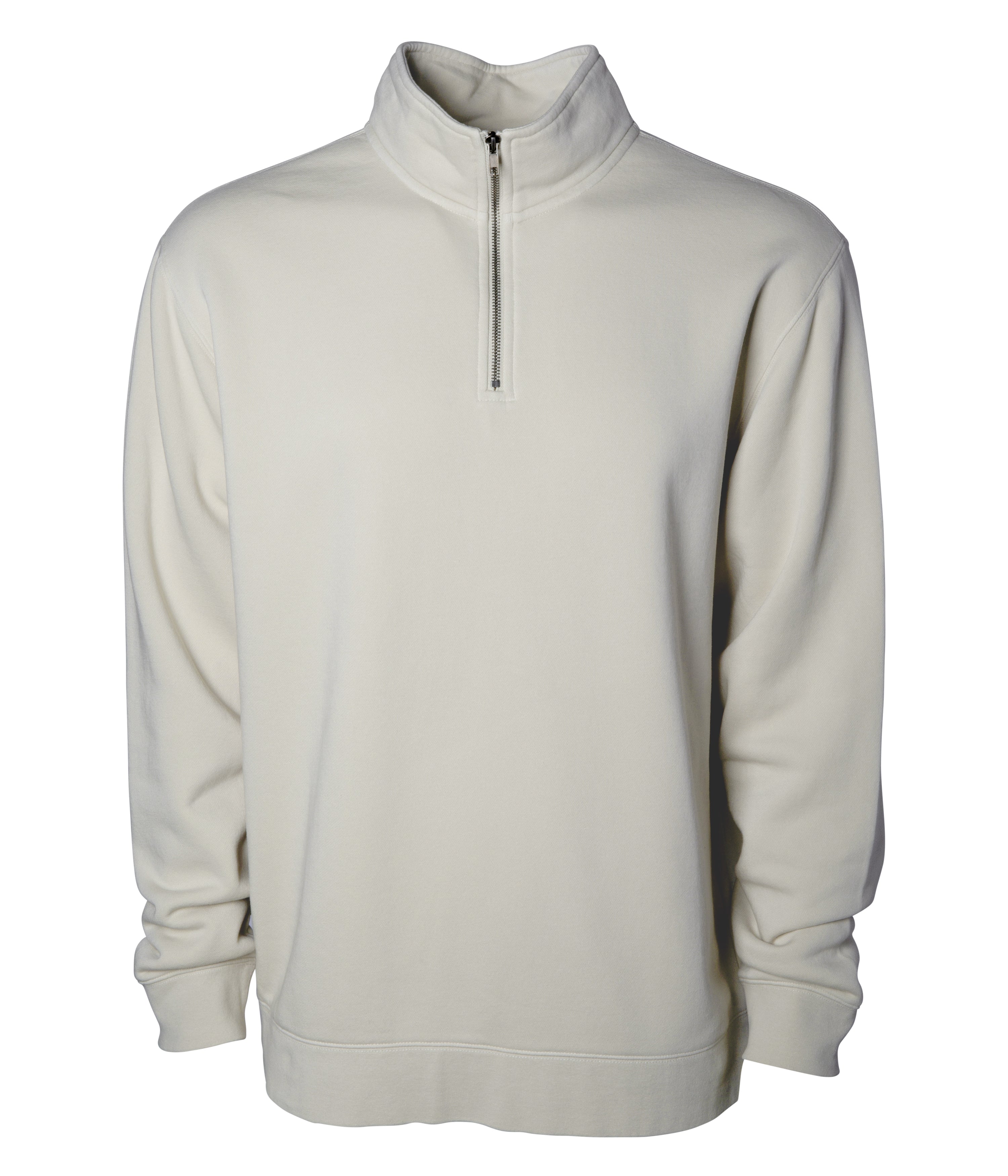 9oz. Unisex Midweight Pigment Dye Quarter Zip | Independent