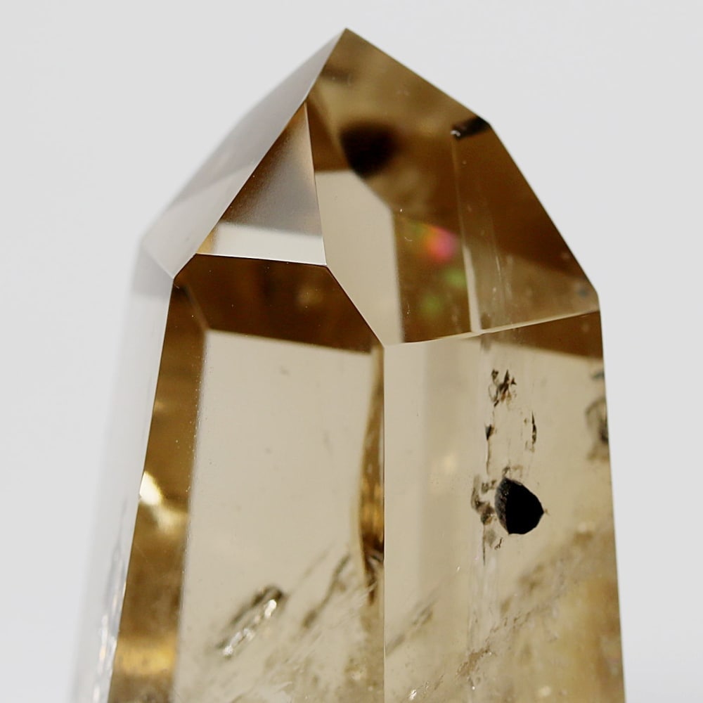 希少・高品質]ブラジル/ロンドニア州産シトリンポリッシュポイント