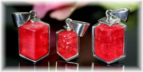 最高品質・コロラド産]インカローズペンダントトップ（シルバー925