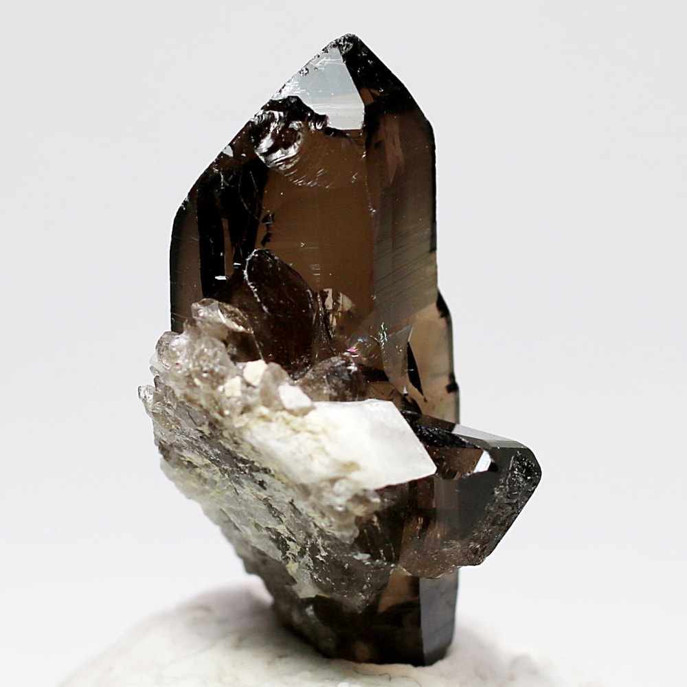 高品質+]ネパール/ガウリシャンカール産ヒマラヤ水晶原石/スモーキー