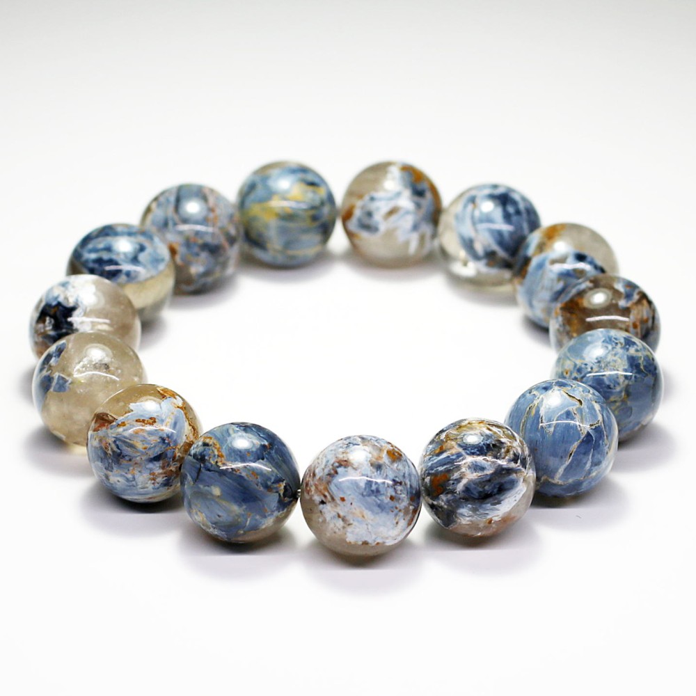 高品質]ピーターサイトシリカブレスレット（約15mm玉） - 埼玉県吉川市