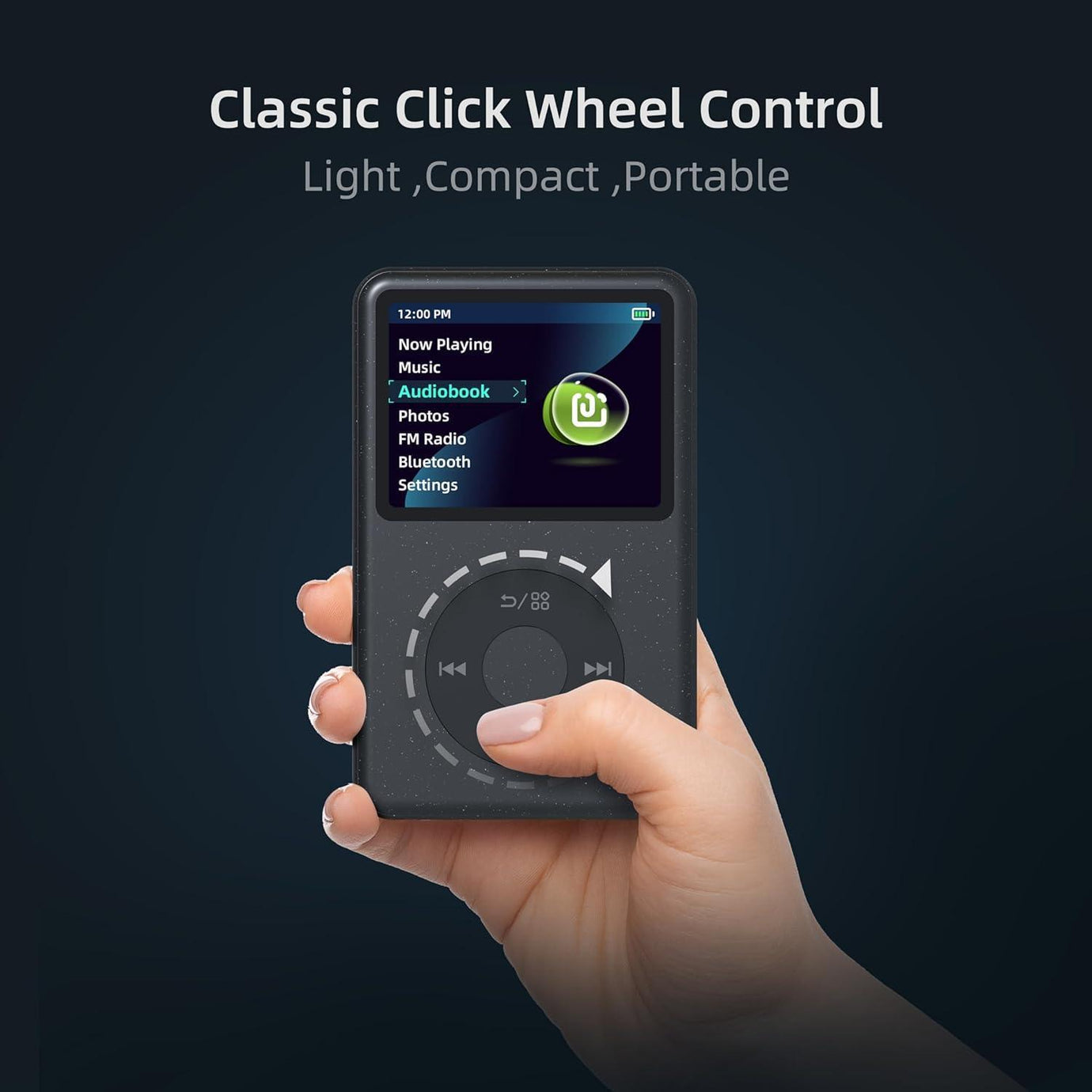 29% 割引 Innioasis Y1 MP3 プレーヤー Bluetooth 搭載、2.4 インチ