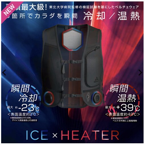 いいね！シリーズ「そのペルチェウェア、いいね」ワークマン ウィンド