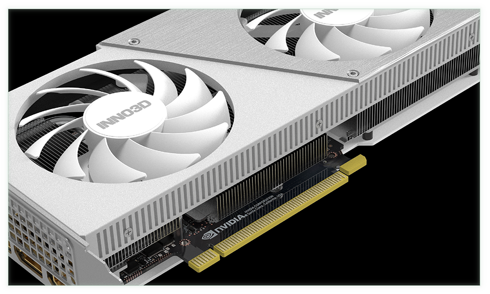 INNO3D GEFORCE RTX™ 4060 TI 8GB TWIN X2 OC WHITE | INNO3D
