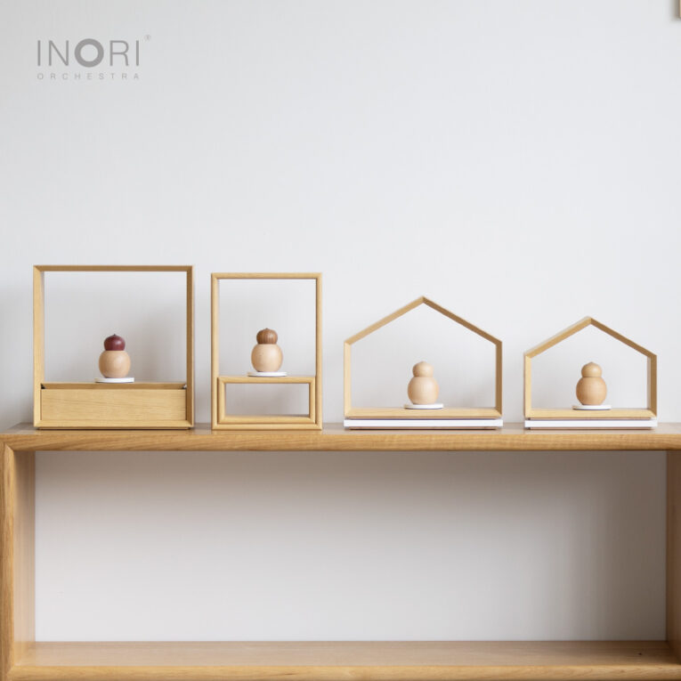 日本のクリの木でつくる、いのりオーケストラの小さなお仏壇たち