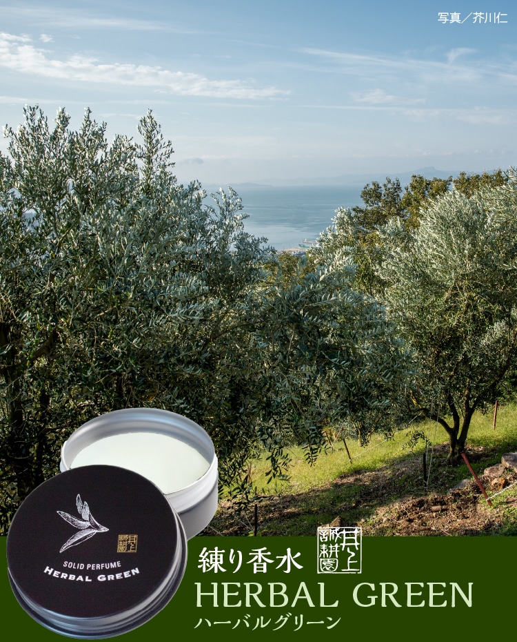 練り香水(ハーバルグリーン) | 井上誠耕園