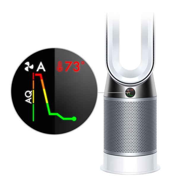 Dyson Pure Hot+Cool Purifying Heating Fan HP4A Same-Day Delivery