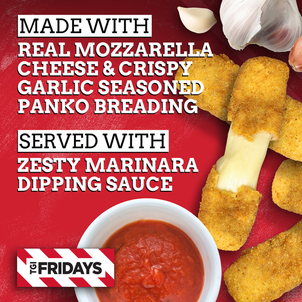 TGIF Mozzarella Sticks Value Size Frozen Snacks with Marinara