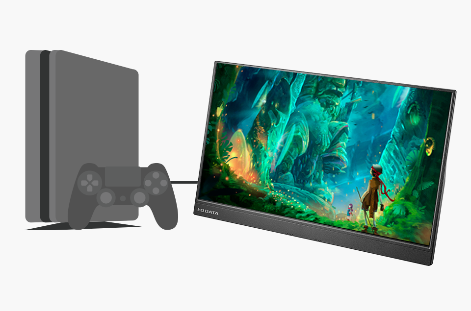 LCD-YC172Aシリーズ | 17.3型フルHD対応モバイルディスプレイ