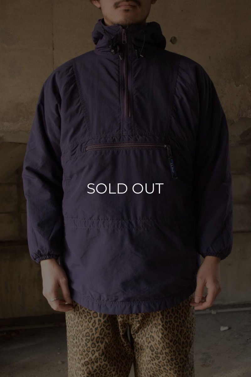 80's L.L.Bean nylon anorak parka -Thinsulate-
