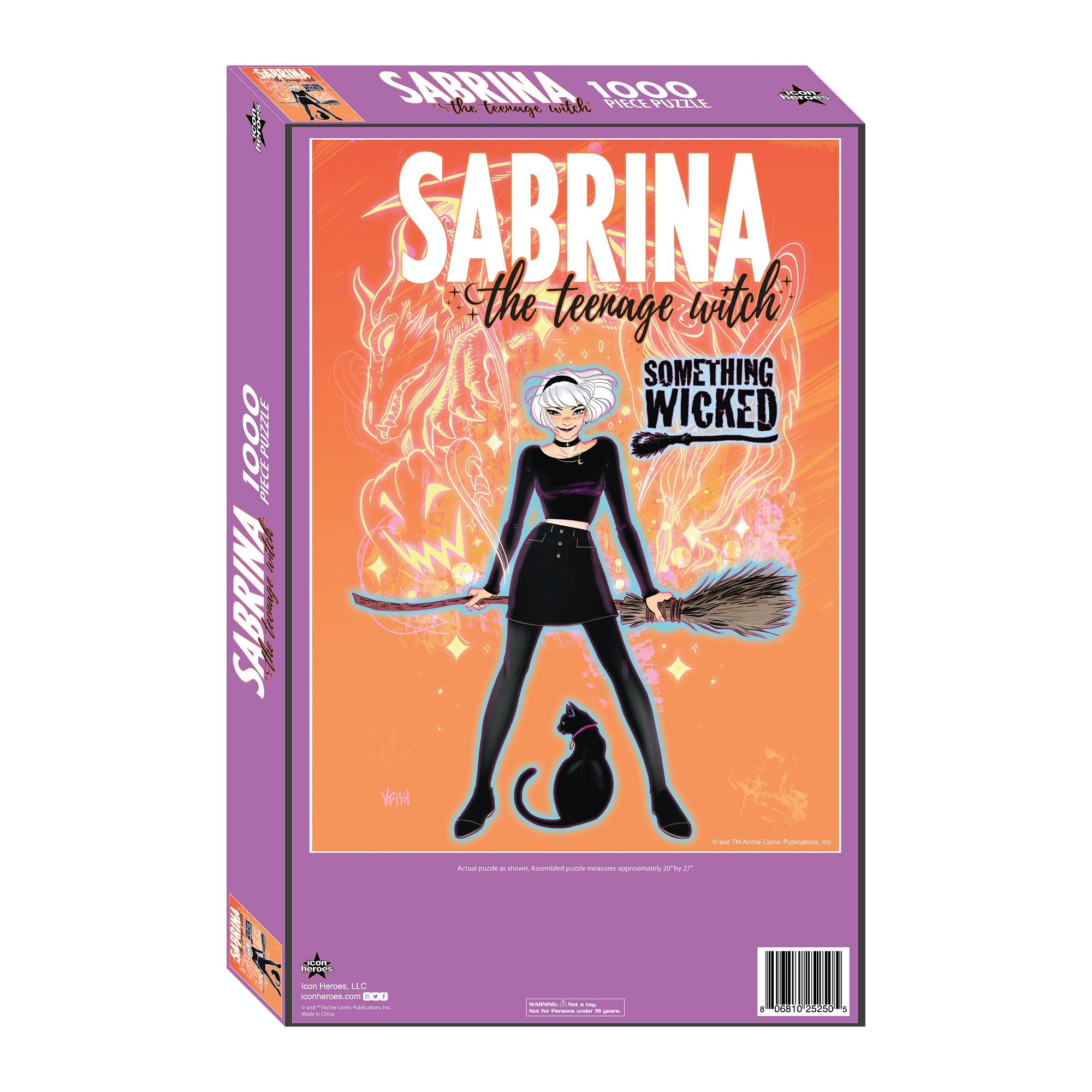 Sabrina the Teenage Witch Jigsaw Puzzle Archie Comics Icon Heroes