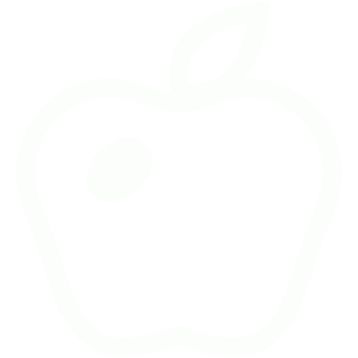 White apple 3 icon - Free white fruit icons