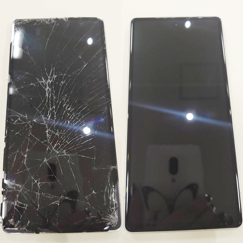 Google Pixel 7a 画面修理レポート 作業時間40分 | スマホ修理ならiCracked