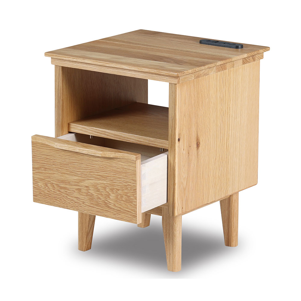 ナイトテーブル「トワレ」幅34cm オーク材NA色 | 【公式】大塚家具