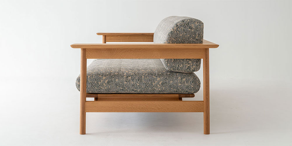 飛騨産業 ソファ 2.5人掛け「SATSUKI -サツキ- FP105WLN」幅180cm