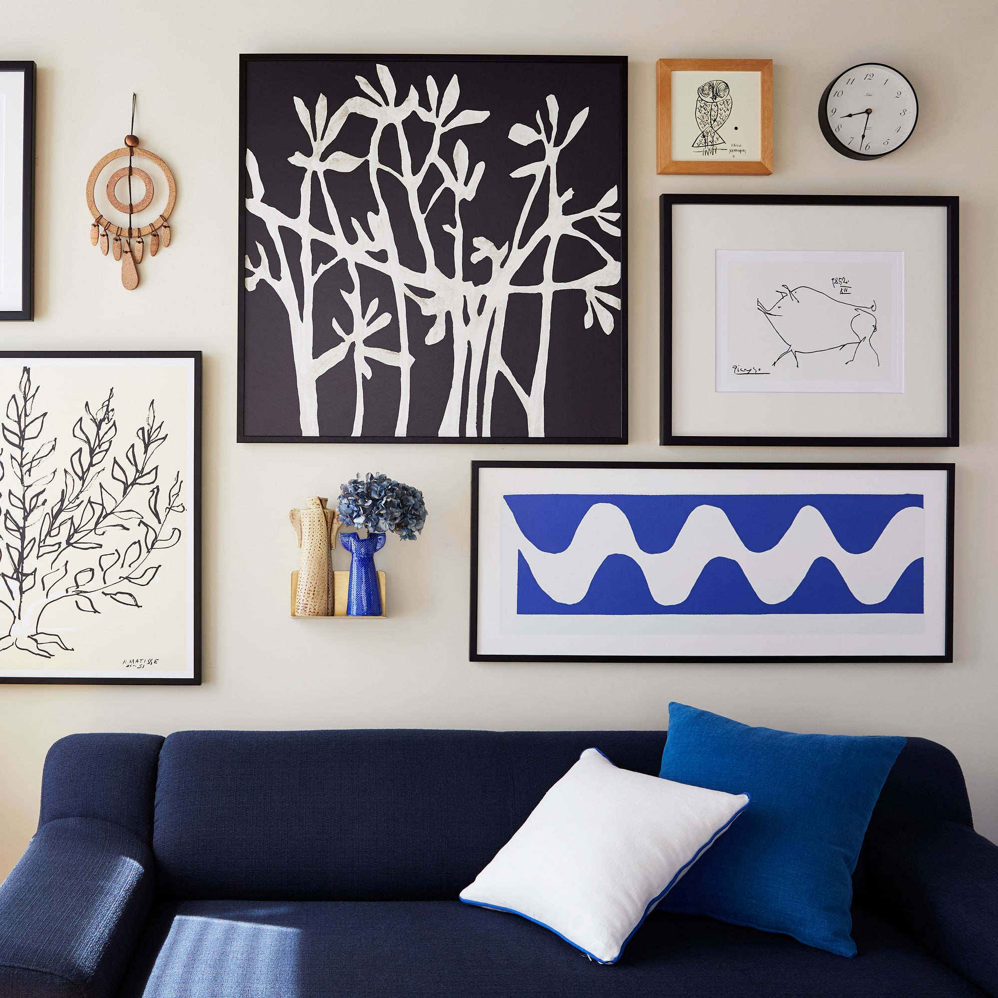 定番品】パブロ・ピカソ 「Le petit cochon」ブラックフレーム