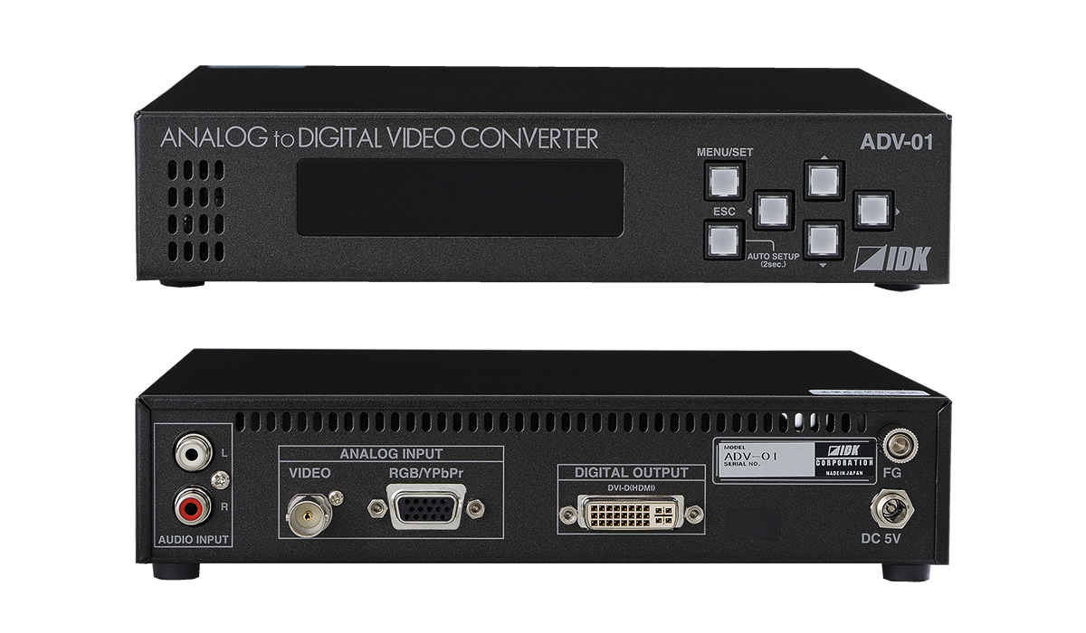 ADV-01 アナログ to HDMIコンバーター | 株式会社アイ・ディ・ケイ