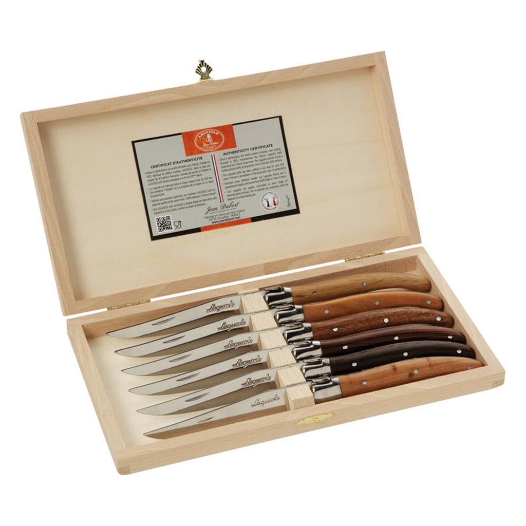 Laguiole Jean Dubost DeLuxe Table knives set of 6 - I Dream of France