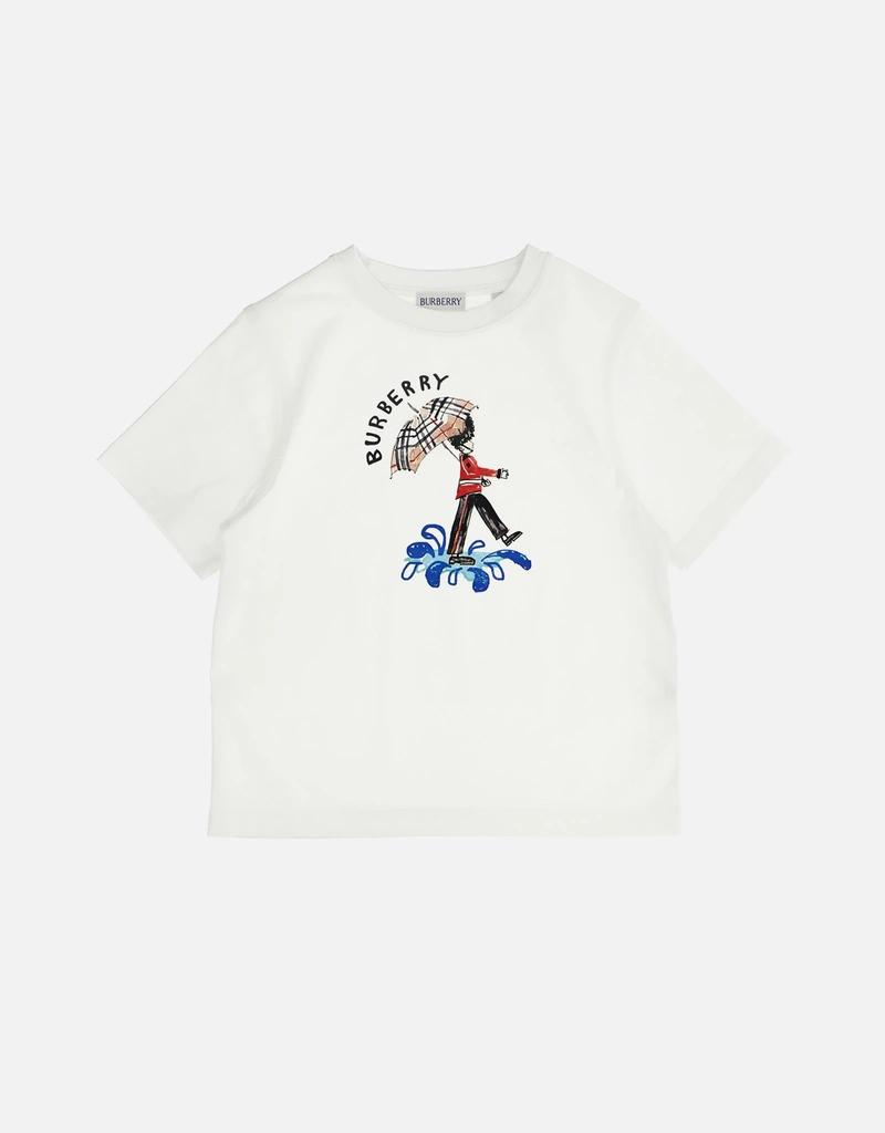 Burberry Kids Kids London Guard Cotton T-Shirt (All New In) IFCHIC.COM