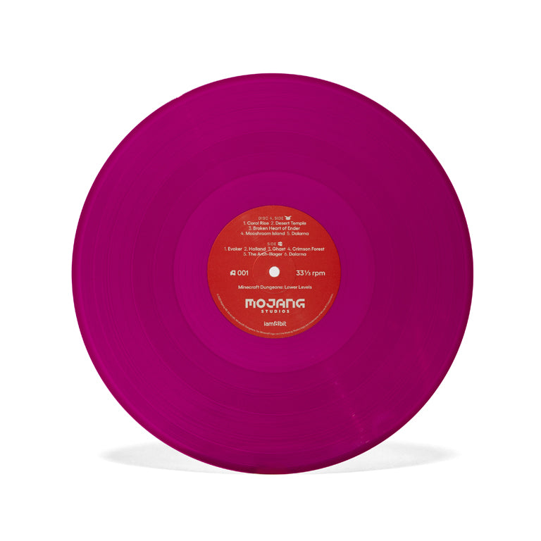 Minecraft Dungeons 4xLP Vinyl Box Set