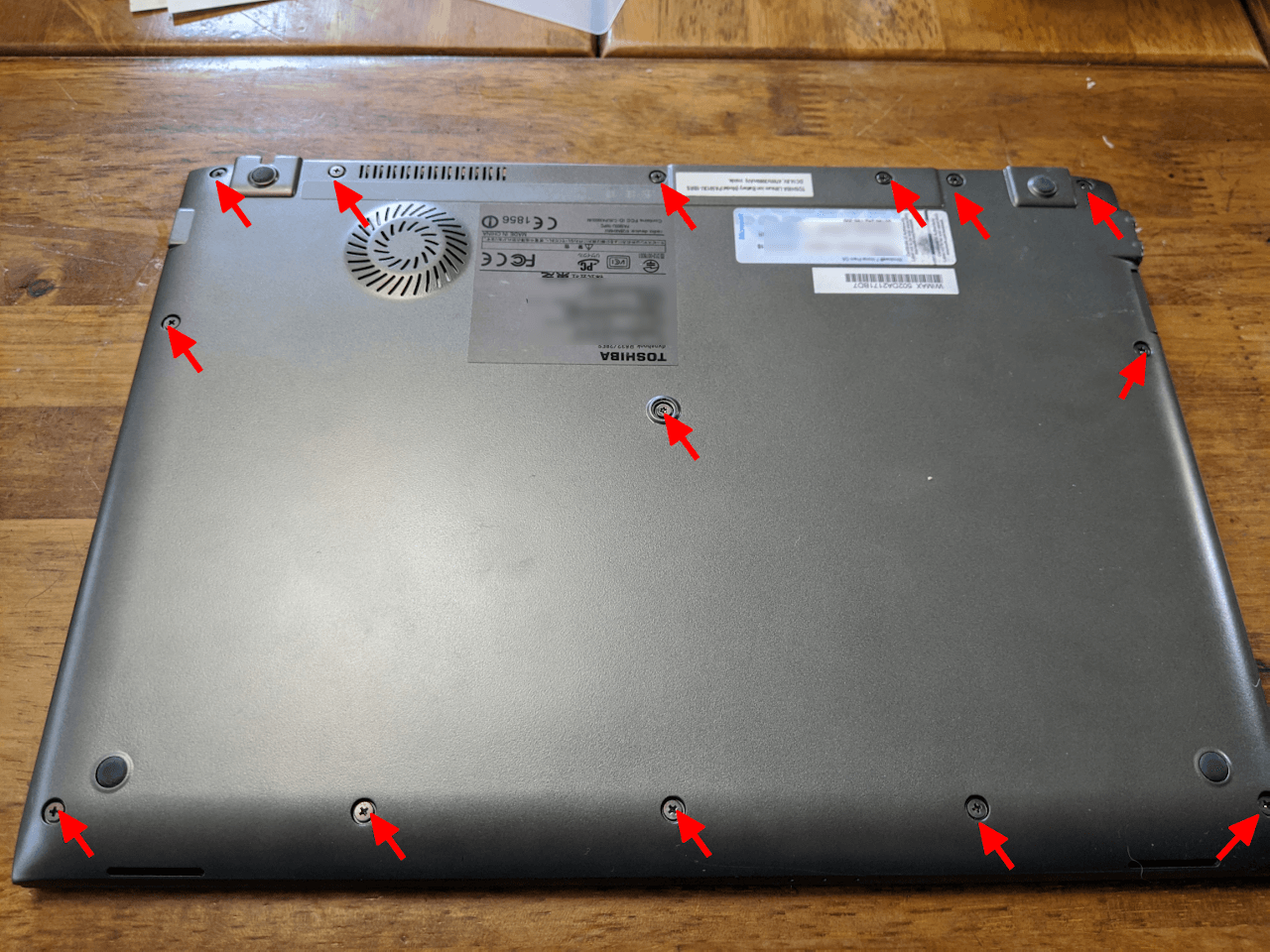 Dynabook R632/28FSのSSD換装とWindows10クリーンインストール