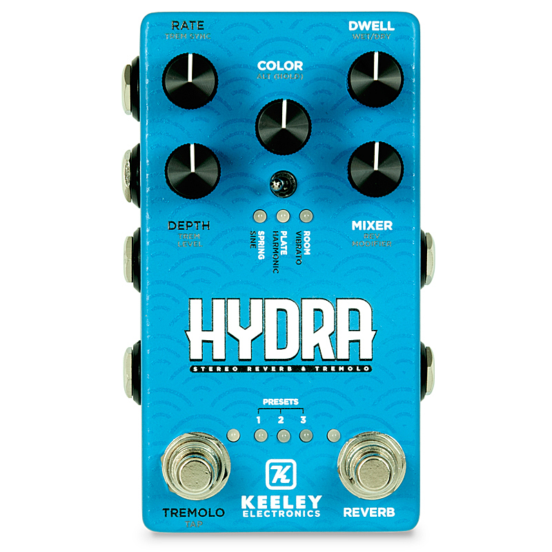 Keeley】リバーブ+トレモロの多機能＆高品質な複合エフェクターが登場