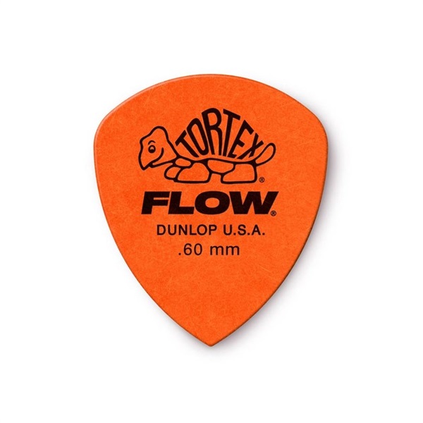Dunlop (Jim Dunlop) 558 Tortex FLOW Standard Pick (0.60mm/オレンジ