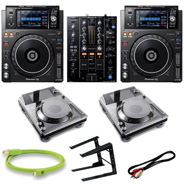 Pioneer DJ XDJ-1000MK2 + DJM-450 クラブスタイル点SET 【本体保護