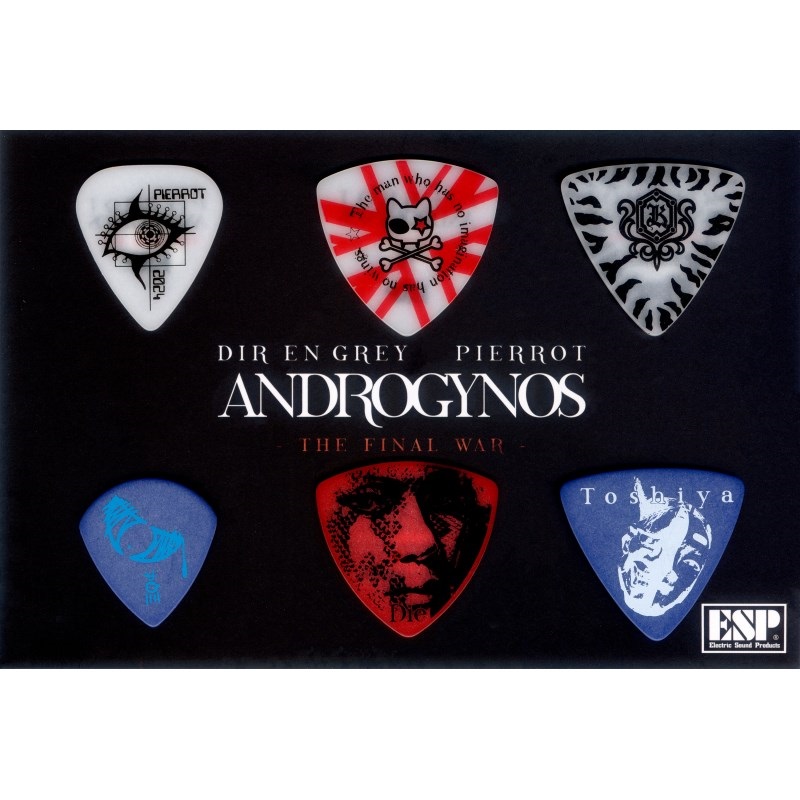 ESP DIR EN GREY × PIERROT Pick Set [PS-ANDROGYNOS-2024] ｜イケベ
