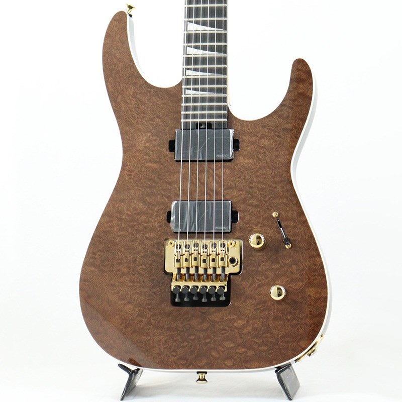 Jackson MJ Series Dinky DK FF Burl Mahogany (Dark Mocha/Ebony