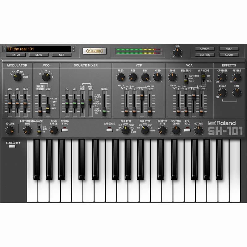 Roland SH-101 Software Synthesizer [Lifetime Key] (ローランド
