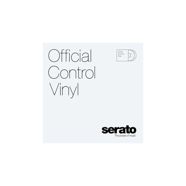 serato 10 Serato Control Vinyl [Clear] 2枚組 セラート コントロール