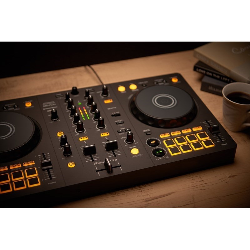 Pioneer DJ DDJ-FLX4 + ATH-S100BK ヘッドホン SET 【Power DJ's