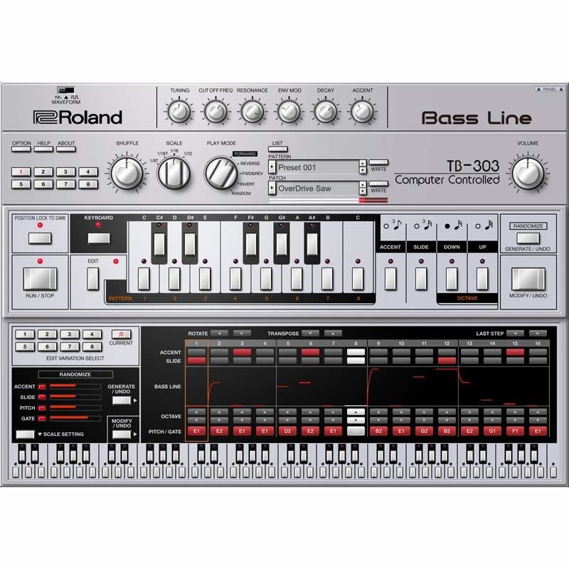 Roland TB-303 Software Bass Line [Lifetime Key] (ローランド