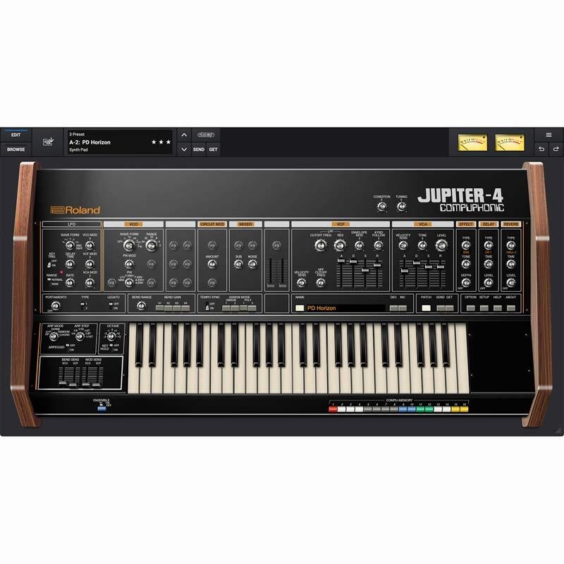 Roland JUPITER-4 Software Synthesizer [Lifetime Key] (ローランド