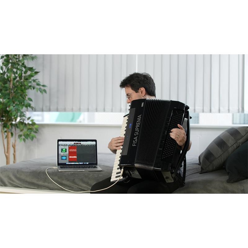 KORG FISA SUPREMA BUTTON ボタン式 電子アコーディオン (FSUP-B MBK