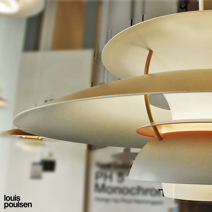 PH 5 ミニ （グレー・グラデーション） ペンダント ｜ Louis Poulsen