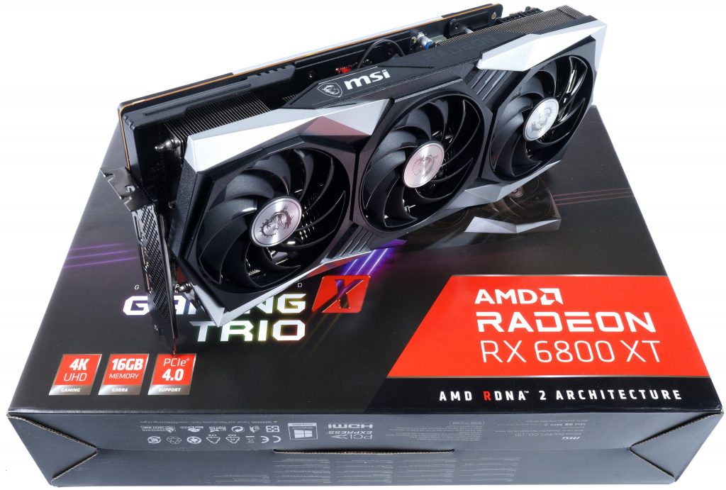MSI RX 6800XT Gaming X Trio 16 GB Review - Sanity on silent soles