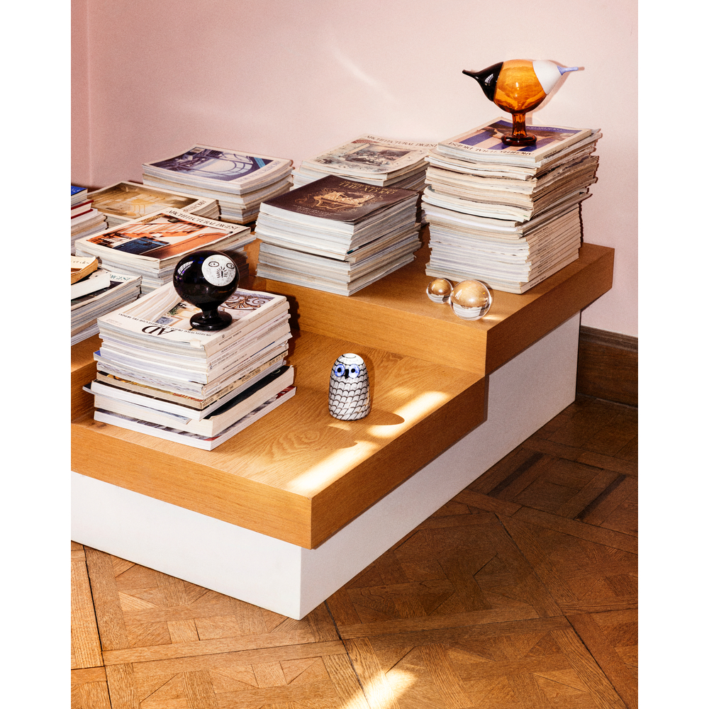 バード バイ トイッカ フクロウ（子） グレーiittala/Arabia|北欧食器