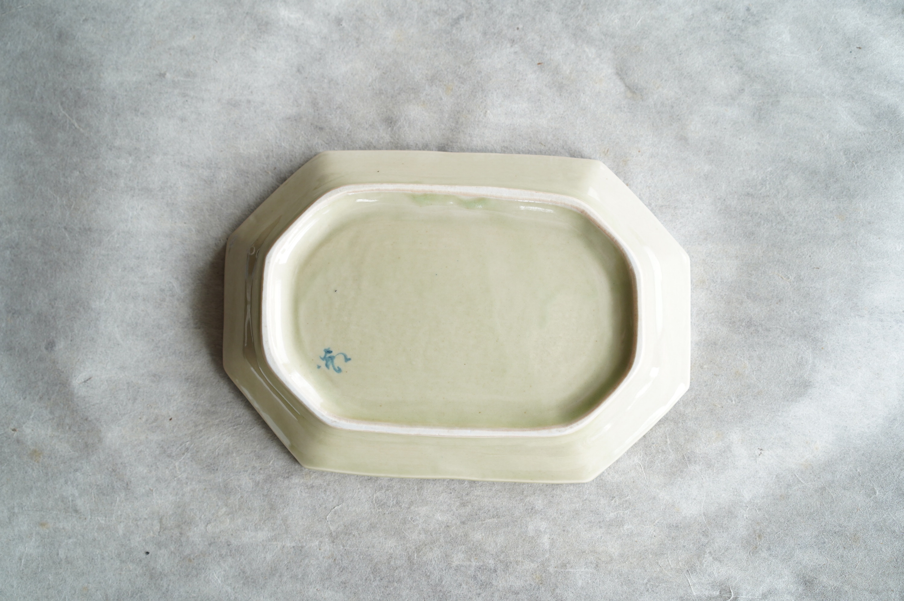 阿部春弥 牡丹文豆皿