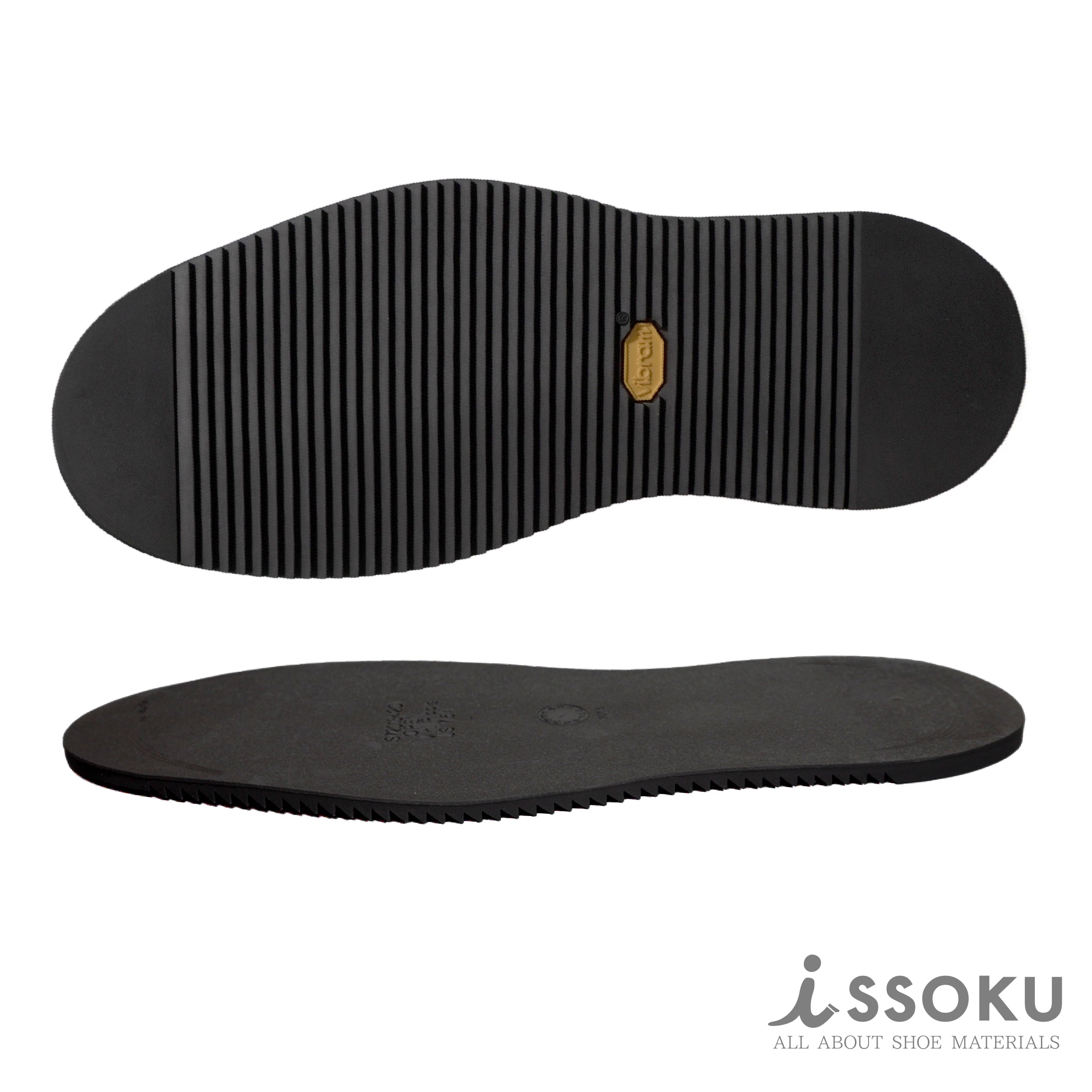 Vibram®︎ソール #342C【MINI RIPPLE】ブラック – issoku