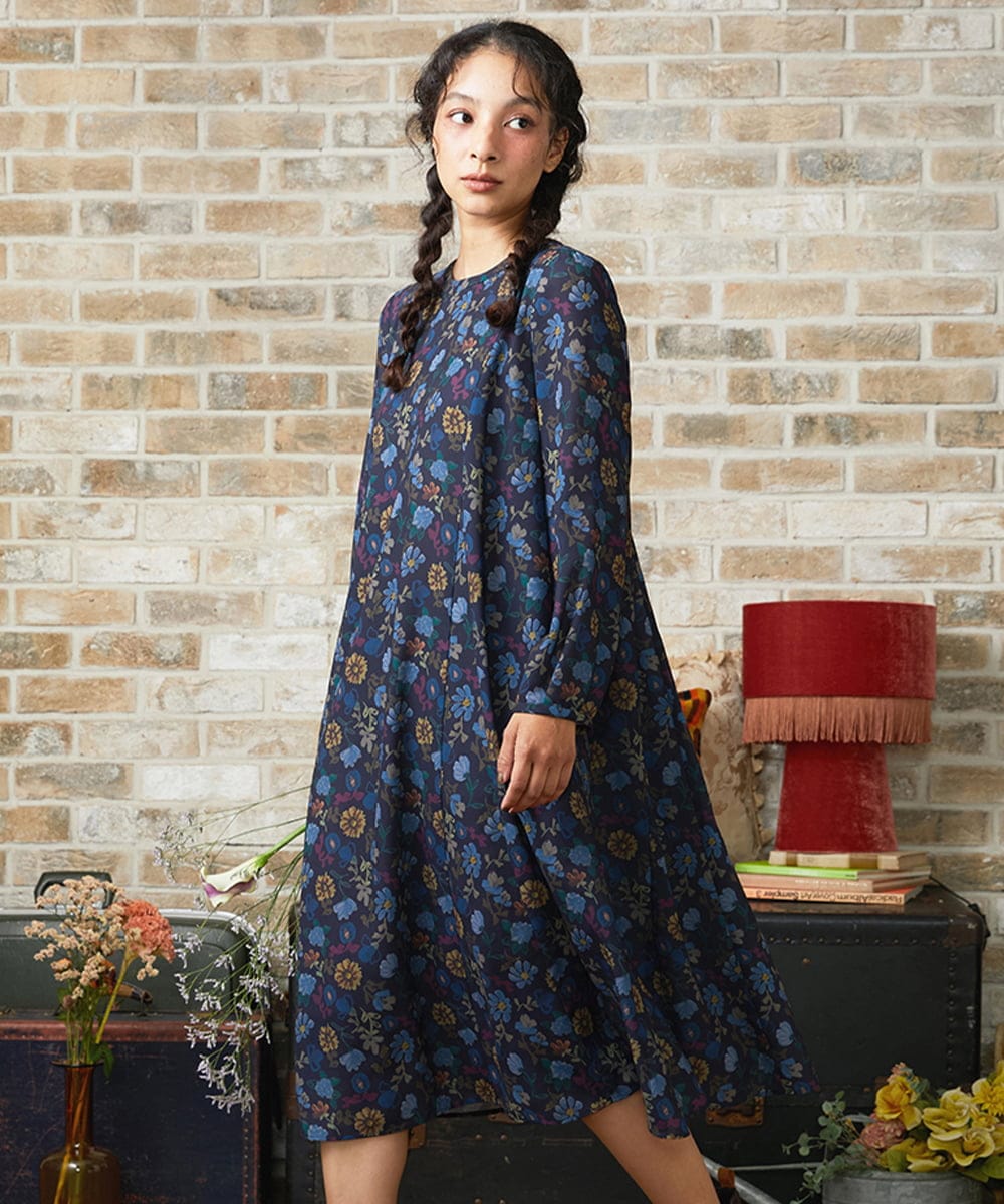 Bail de flores フラワープリントワンピース(ワンピース) | Jocomomola