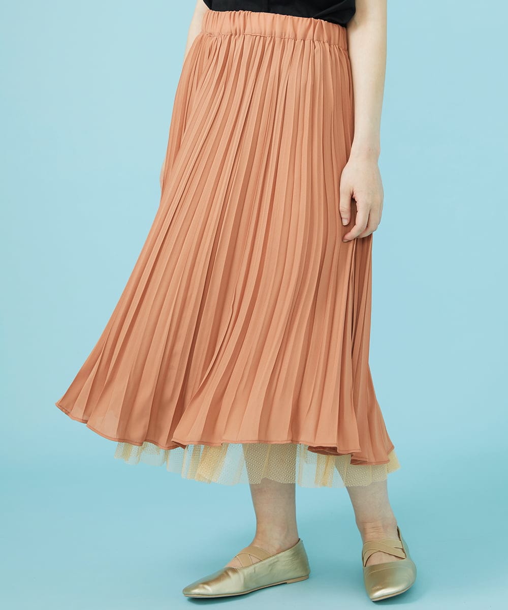 2WAY】melonチュール リバーシブルスカート(その他のスカート