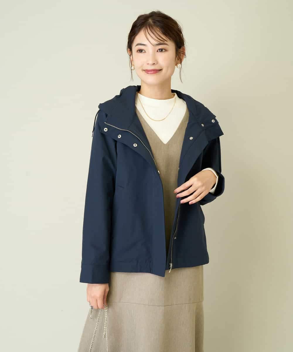 微撥水】バックタックフーテッドブルゾン(モッズコート) | a.v.v(アー