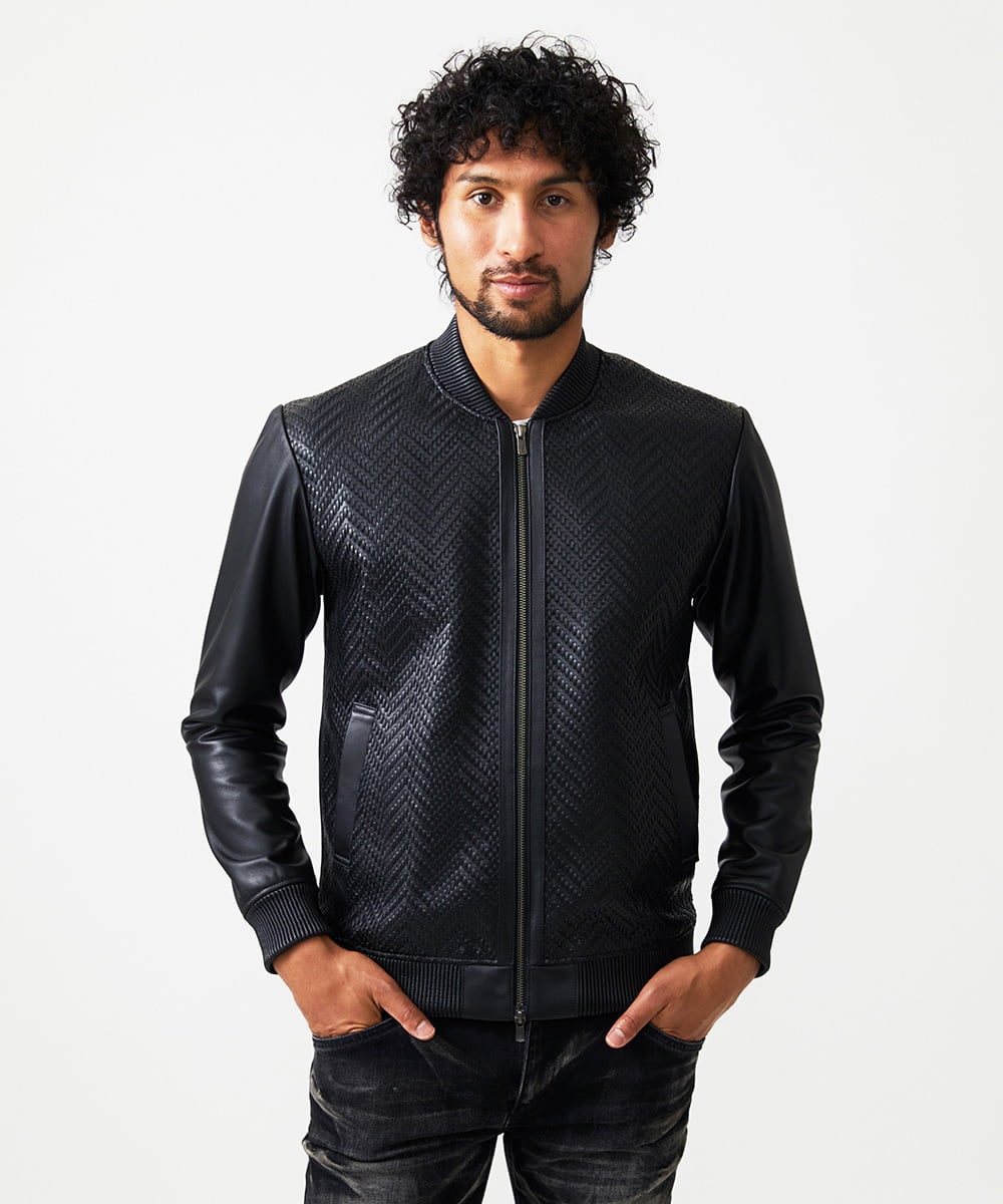 ラムレザーMA-1型ブルゾン(その他のコート・ブルゾン) | MICHEL KLEIN