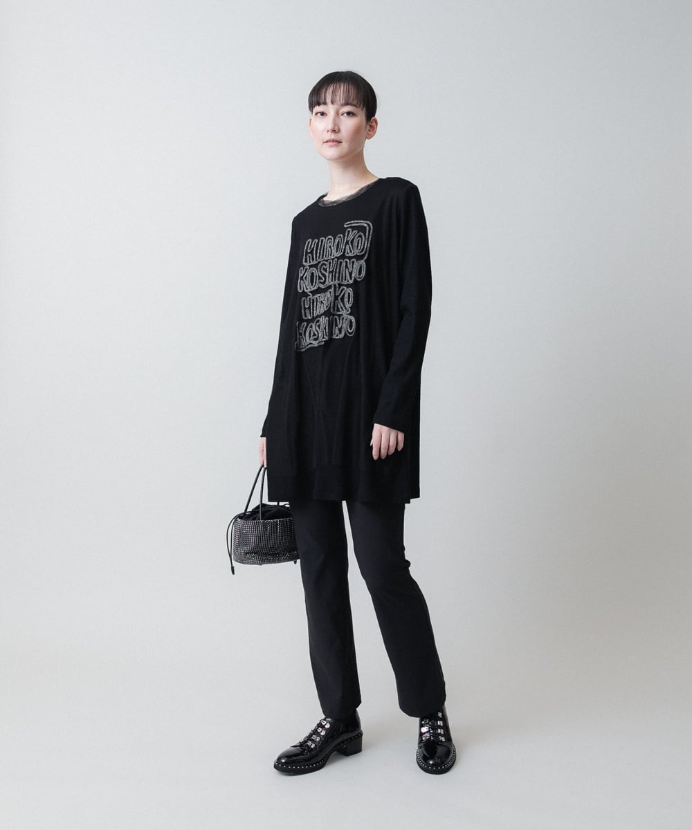 コード刺繍チュニックトップス /日本製(チュニック) | HIROKO KOSHINO