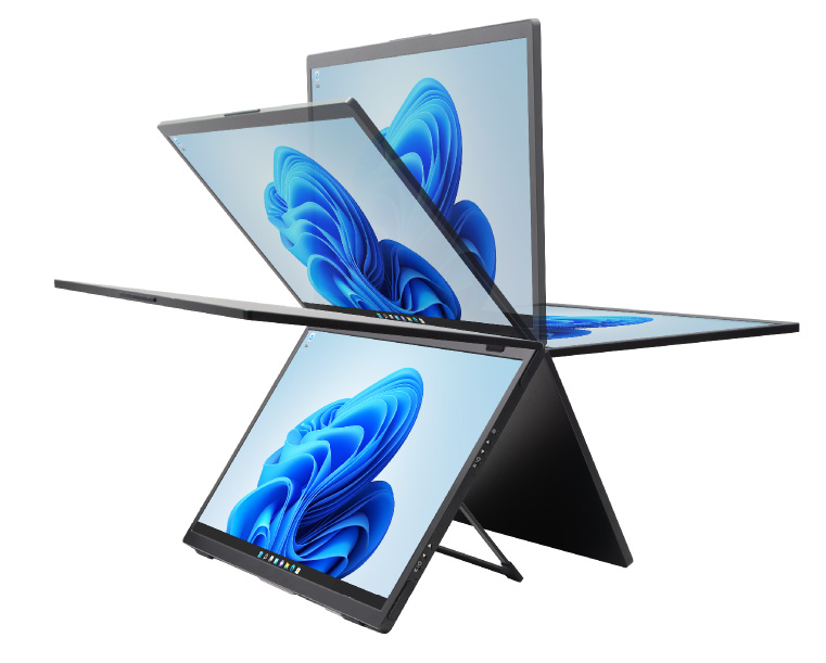 ITPROTECH 15.6型デュアル（2画面）モバイルモニター LCD15HC-IPSDUAL