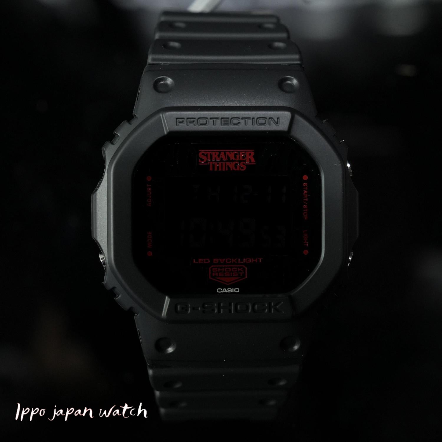 Casio G-SHOCK DW-5600STT-1JR Stranger Things Collaboration digital