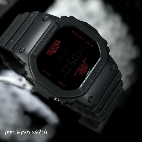 Casio G-SHOCK DW-5600STT-1JR Stranger Things Collaboration digital